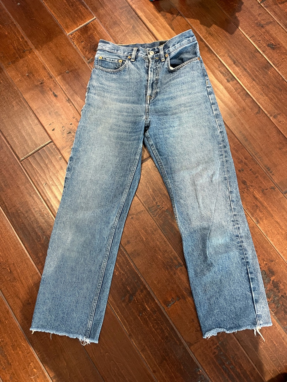ALLSAINTS Mari Highrise Slim Straight Leg Jeans